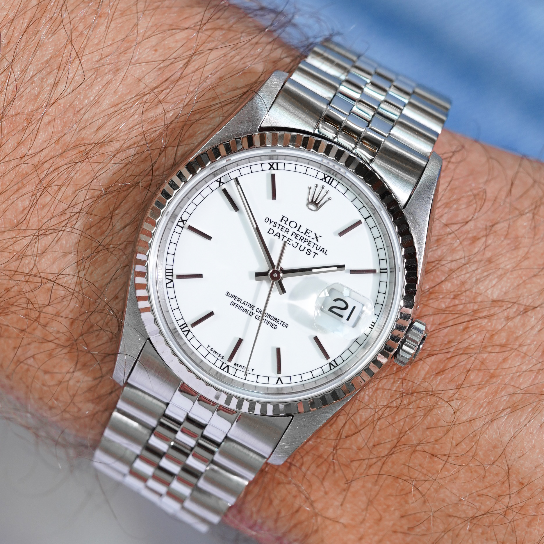 Wat maakt de Rolex Datejust zo'n populair model? 3 Rolex Oyster Perpetual Datejust 16234