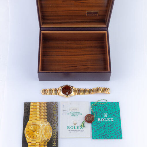 Rolex Day-Date 18238 Wooden Dial