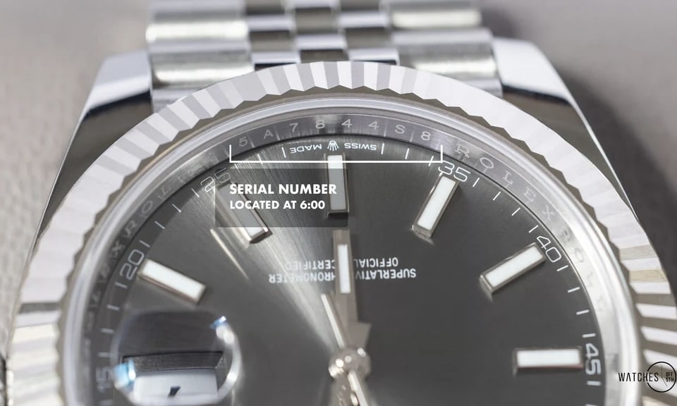 Rolex serial numbers