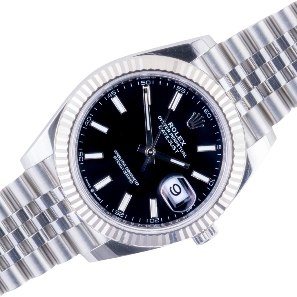 Rolex Datejust 41 Black 126334 2020 (Vollständiger Satz)