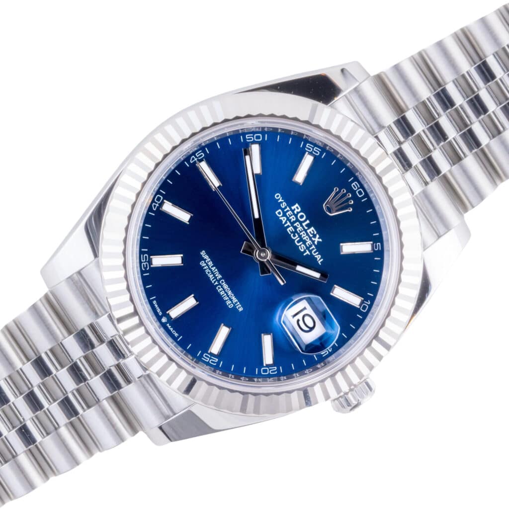 NEW Rolex Datejust 41 Blue 126334 2025 (Vollständiger Satz)