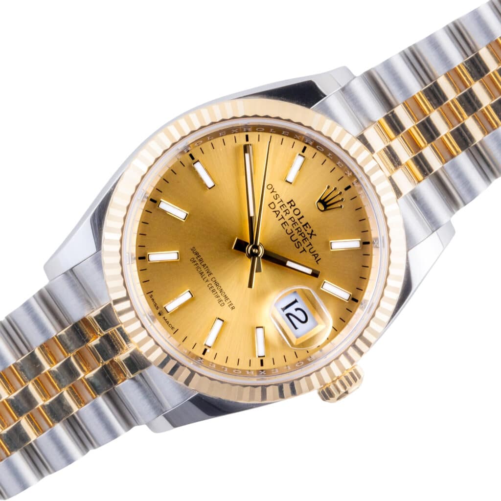 NEW Rolex Datejust Champagne 126233 2025 (Vollständiger Satz)