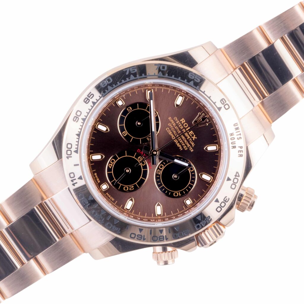 Rolex Daytona Chocolate 116505 2021 (Vollständiger Satz)
