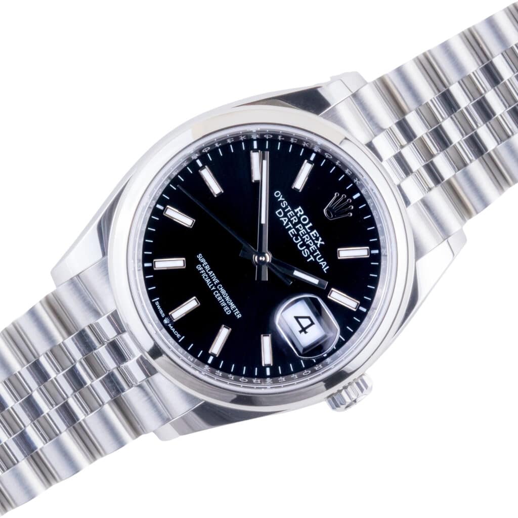 NEW Rolex Datejust Black 126200 2025 (Vollständiger Satz)