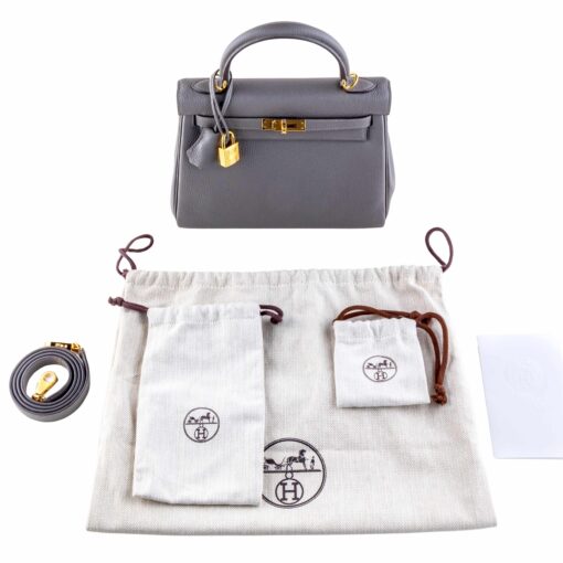 Hermes Kelly 25 Gris Meyer3M